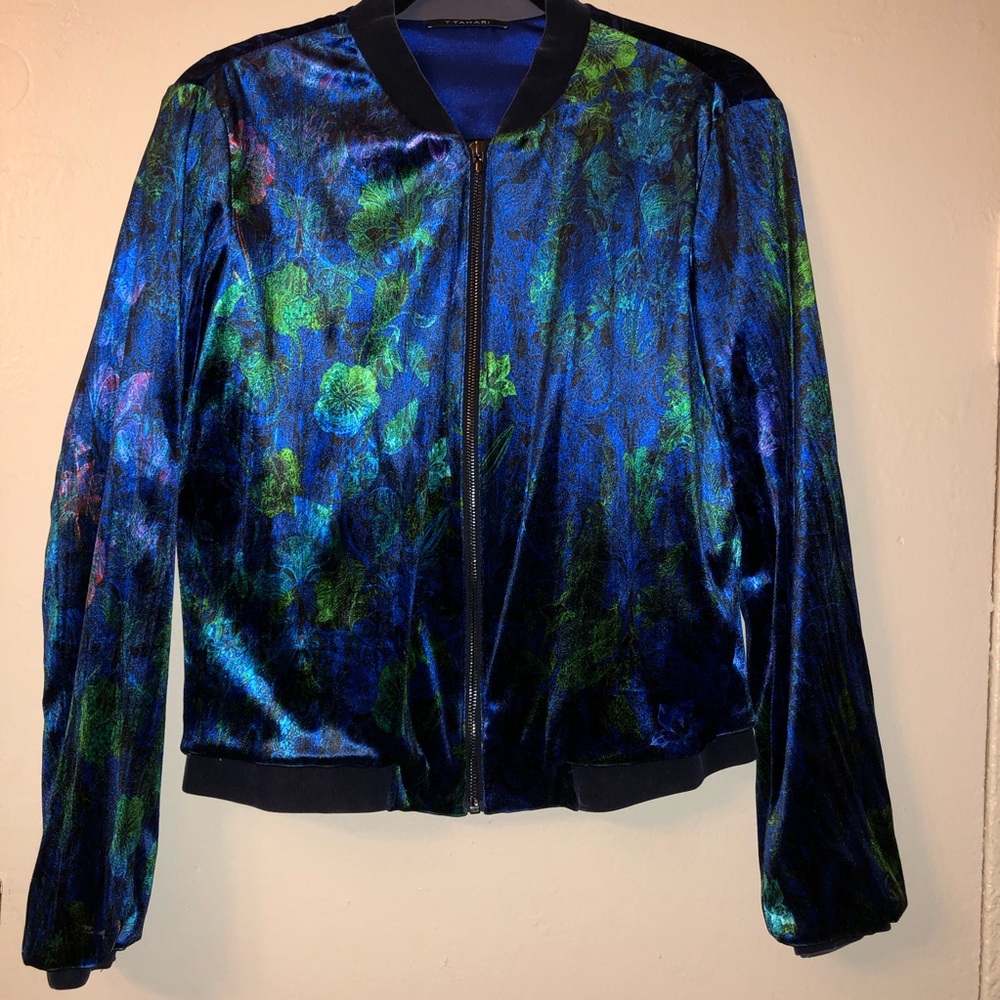 Tahari velvet jacket
